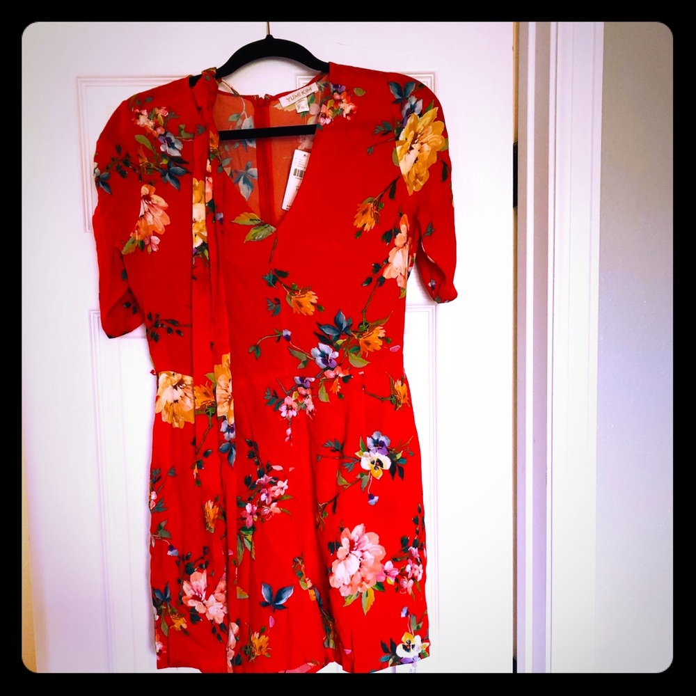 Yumi Kim Symphony Red Flawless Romper